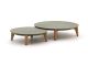 Bellagio Esenta Loungetisch ø86 (h:21 cm)/ø 68 (h:19 cm)
