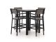 Bellagio Fidenza 80 cm Gartenbar-Set 5-Teilig