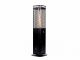 Monti HeatLine Blaze Pellet Heizstrahler 26x26x95 cm - Schwarz