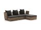 ROUGH-B Chaiselongue Lounge-Set 4-teilig