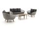 Intenso Stila/ROUGH-K Sessel-Sofa Lounge-Set 5-teilig