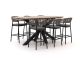 Bellagio Nova Siri/ROUGH-Y Ellips 240 cm Gartenbar-Set 7-teilig