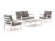 Bellagio Ciane Sessel-Sofa Lounge-Set 4-teilig (4-Sitzer)