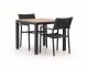 Bellagio Roma/Fidenza 90 cm Gartenmöbel-Set 3-teilig stapelbar
