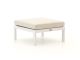 Manifesto Alzano Lounge Gartenhocker 78x78 cm - White (inkl. Kissen)