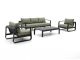 Forza Liri Sessel-Sofa Lounge-Set 4-teilig