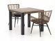 Intenso Asti/ROUGH-S 90 cm Gartenmöbel-Set 3-teilig