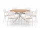 Bellagio Rumo/Fidenza ø 149 cm Gartenmöbel-Set 7-teilig stapelbar