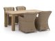 Intenso Milano/ROUGH-X 180 cm Gartenmöbel-Set 5-teilig