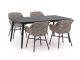 Hartman Delphine/Sophie Studio 170 cm Gartenmöbel-Set 5-teilig