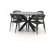 Manifesto Belpasso/Fidenza ø 126 cm Gartenmöbel-Set 5-teilig stapelbar