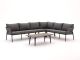 Bellagio Nova Siri/ROUGH-K Ecklounge-Set 5-teilig