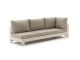 Bellagio Avolo Gartensofa 3-Sitzer linker Arm 253 cm