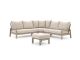 Tierra Outdoor Musone Ecklounge-Set 4-teilig 5-Sitzer