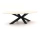 Bellagio Induno Ellips Low Dining Gartentisch 240x120 cm