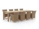 Intenso Borno/ROUGH-S 300 cm Gartenmöbel-Set 9-teilig