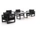 Forza Calleo/Fidenza 160 cm Sessel Lounge-Set 5-teilig
