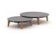 Bellagio Esenta Loungetisch ø86 (h:21 cm)/ø 68 (h:19 cm)