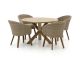 Intenso Tropea/ROUGH-Y ø 120 cm Gartenmöbel-Set 5-teilig