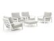Bellagio Vezzano Sessel Lounge-Set 5-teilig