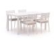 Bellagio Rumo/Menzano 160 cm Gartenmöbel-Set 5-teilig stapelbar