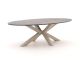 Bellagio Induno Ellips Gartentisch 240x120 cm