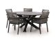 Bellagio Marudo/Lodola ø 150 cm Gartenmöbel-Set 6-teilig Stapelbar