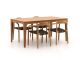 Bellagio Berbaro/Bruca 170 cm Gartenmöbel-Set 5-Teilig Stapelbar