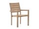 ROUGH-S Gartenstuhl stapelbar - Old Teak Greywash - Holz