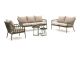 Manifesto Celante/Pito Sessel-Sofa-Lounge-Set 6-teilig
