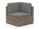 ROUGH-C Lounge Eckelement 80 cm