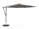 Glatz Sunwing Casa Ampelschirm 270x270 cm - Anthrazit -Aluminium - (155) (inkl. Shadowline Sonnenschirmständer) (inkl. Schutzhülle)