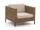 ROUGH-D Gartensessel - Old Teak Greywash, Taupe - Beige - Braun - Teakholz
