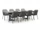 Tierra Outdoor Liv/Naro 280 cm Gartenmöbel-Set 9-teilig stapelbar