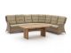 Intenso Milano/ROUGH-L Gartentisch Lounge-Set 5-teilig