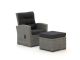 Intenso Mazzano Gartensessel verstellbar mit Hocker