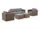 ROUGH-C Sessel-Sofa Lounge-Set 5-teilig