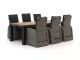 Intenso Umbria/ROUGH-X 240 cm Gartenmöbel-Set 7-teilig verstellbar