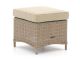 Intenso Milano Beistelltisch Outdoor/Gartenhocker 53x53x37 cm