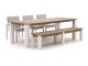 Bellagio Vezzano/ROUGH-X 240 cm Gartenmöbel-Set met bank 5-teilig