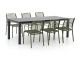 Apple Bee Hawaii/Menzano 220 cm Gartenmöbel-Set 7-teilig stapelbar
