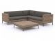 ROUGH-D Ecklounge-Set 4-teilig 5-Sitzer