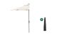 Shadowline balkon-Sonnenschirm 255x135 cm
