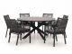 Manifesto Rivola/Fidenza ø149cm dining tuinset 7-delig