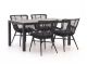 Intenso Asti/Fidenza 160 cm Gartenmöbel-Set 5-teilig