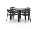 Manifesto Belpasso/Fidenza 90 cm Gartenmöbel-Set 5-teilig stapelbar