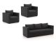 Forza Giotto Gartensessel (2x) + Sofa 230 cm