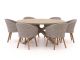 Intenso Tropea/ROUGH-Y ø 180 cm Gartenmöbel-Set 7-teilig