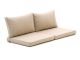 Madison Loungekissenset luxe Sitz 60x60 Rücken 60x40 4-Teilig