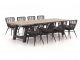 Intenso Asti/Bresimo 330 cm Gartenmöbel-Set 9-teilig